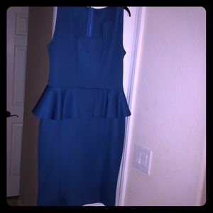 Classy peplum dress- botique xl